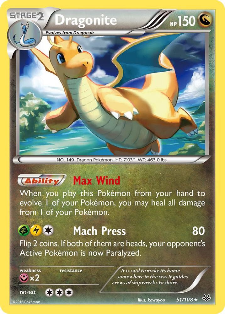 Dragonite (51) - #51/108