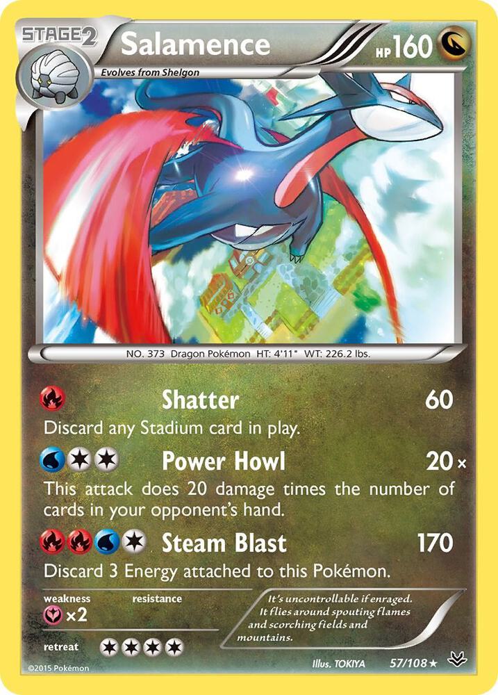 Salamence - #57/108