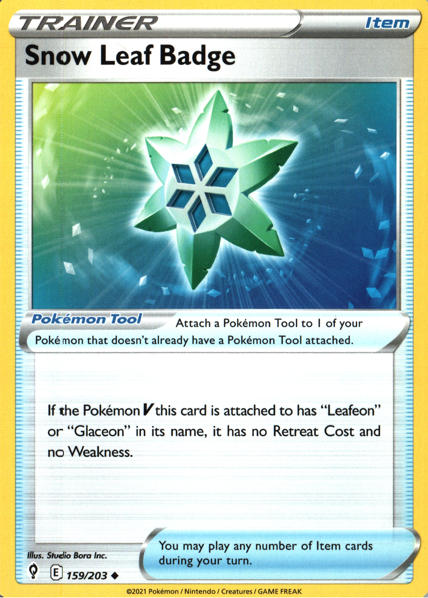 Snow Leaf Badge