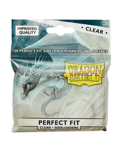Dragon Shield Perfect Fit Inner Sleeves - Clear (Sideloading)