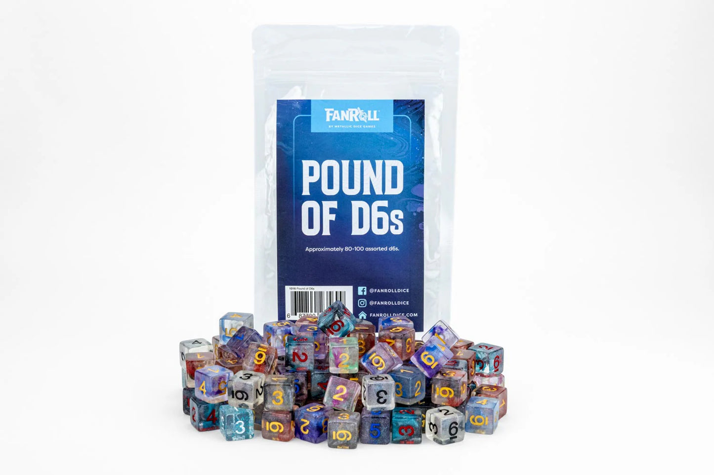 Fanroll Pound of D6s