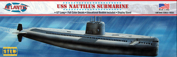 USS Nautilus Submarine 1:300 Scale (SSN-571)
