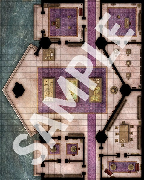 Pathfinder Flip Mat: Command Center
