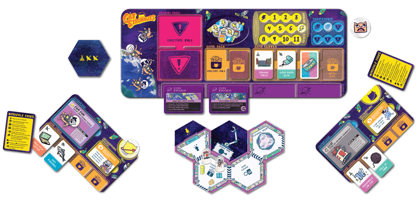 CatStronauts: Fish Finder Satellite Expansion