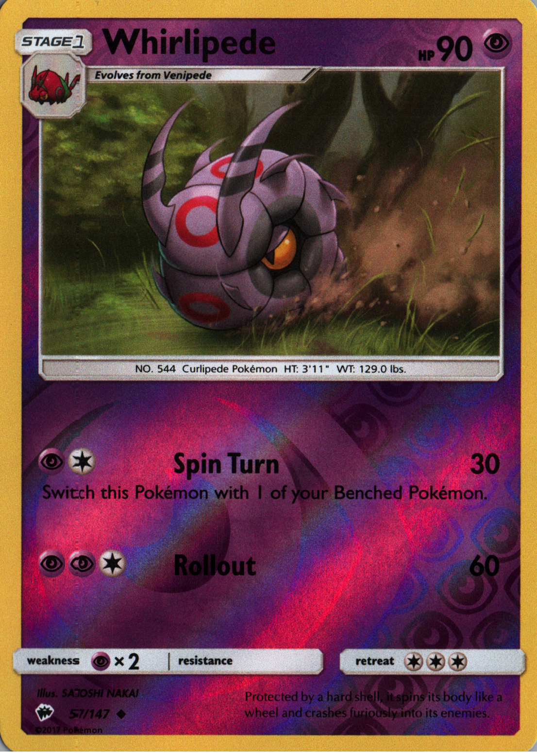 Whirlipede