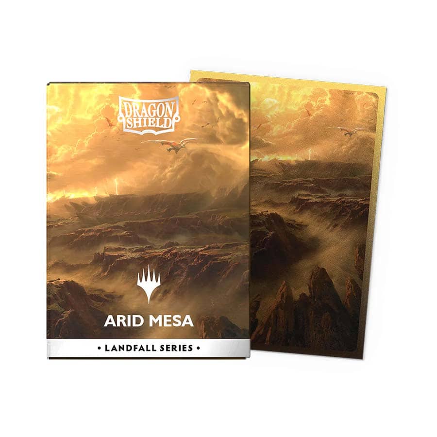Dragon Shield Matte Dual Art Sleeves: Landfall Series - Arid Mesa