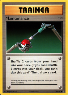 Maintenance