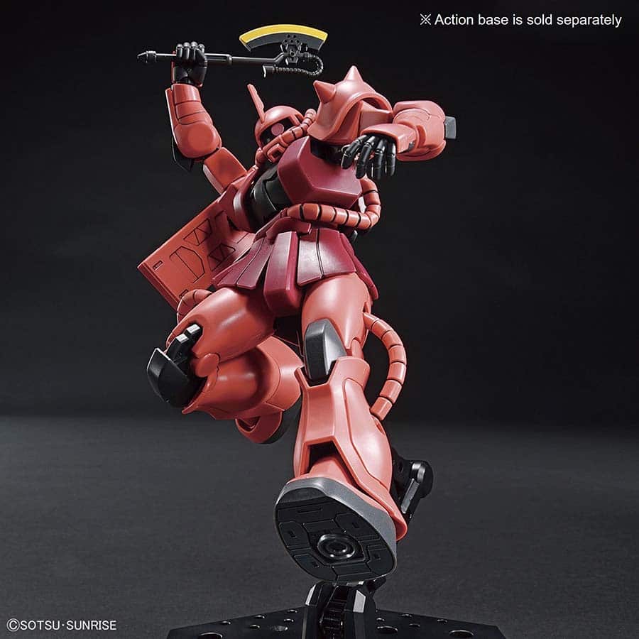 Bandai Hobby: High Grade Universal Century (HGUC) #234 MS-06S Char's Zaku II Revive (1:144) — Mobile Suit Gundam