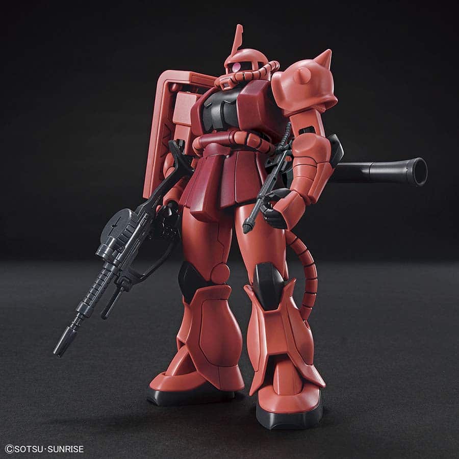 Bandai Hobby: High Grade Universal Century (HGUC) #234 MS-06S Char's Zaku II Revive (1:144) — Mobile Suit Gundam