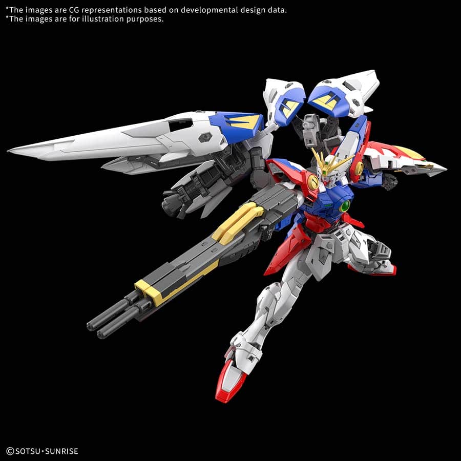 Bandai Hobby Real Grade (RG) #43 Wing Gundam Zero (1:144) — Mobile Suit Gundam Wing