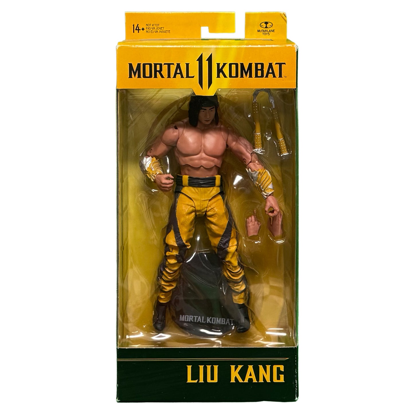 Liu Kang Fighting Abbot Variant (Mortal Kombat) 7" Figure