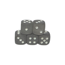 Frosted 12mm w/pips Smoke/white D6