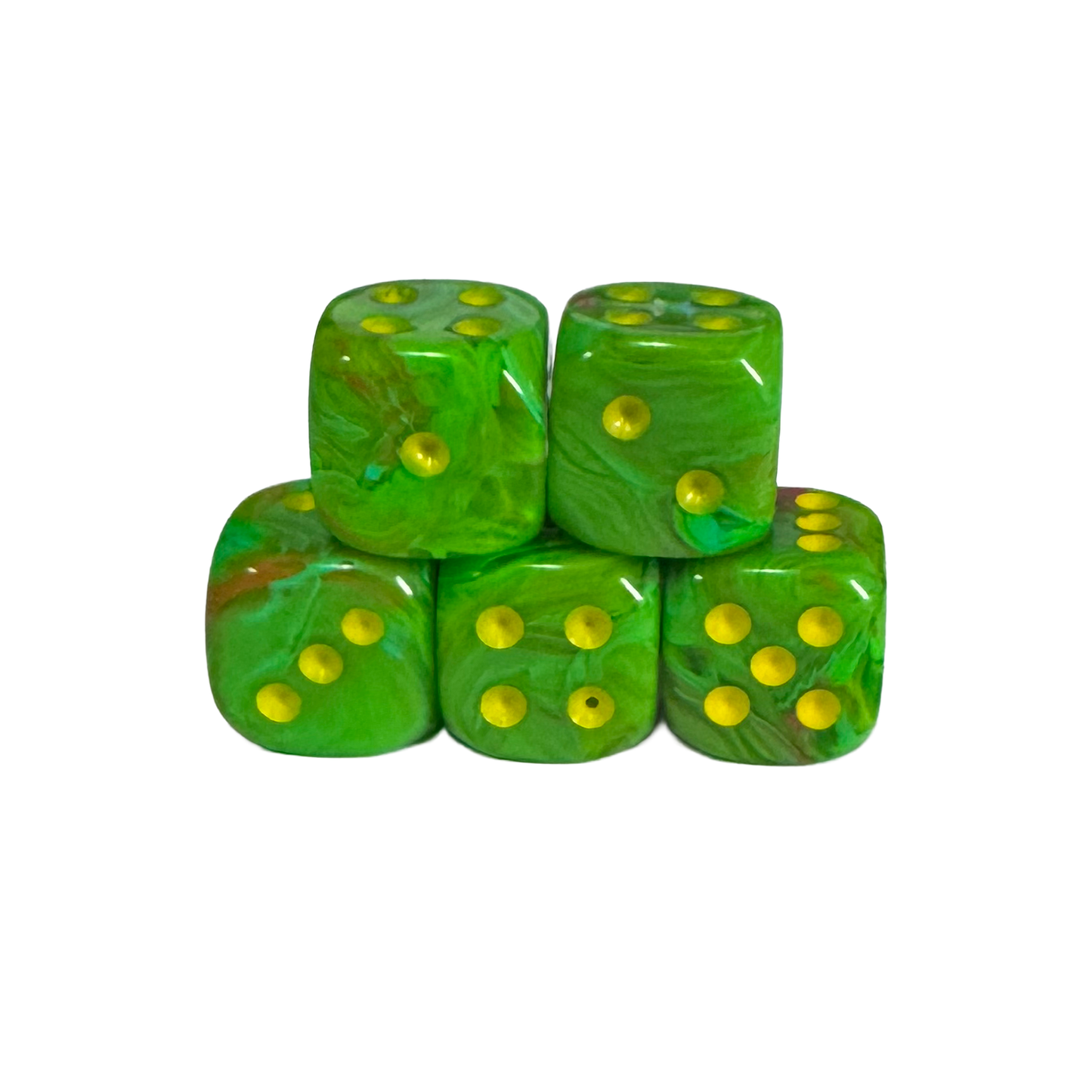 Vortex 12mm w/pips Slime/yellow