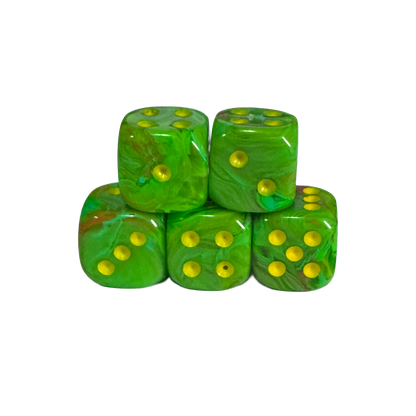 Vortex 12mm w/pips Slime/yellow