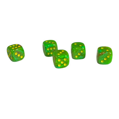 Vortex 12mm w/pips Slime/yellow