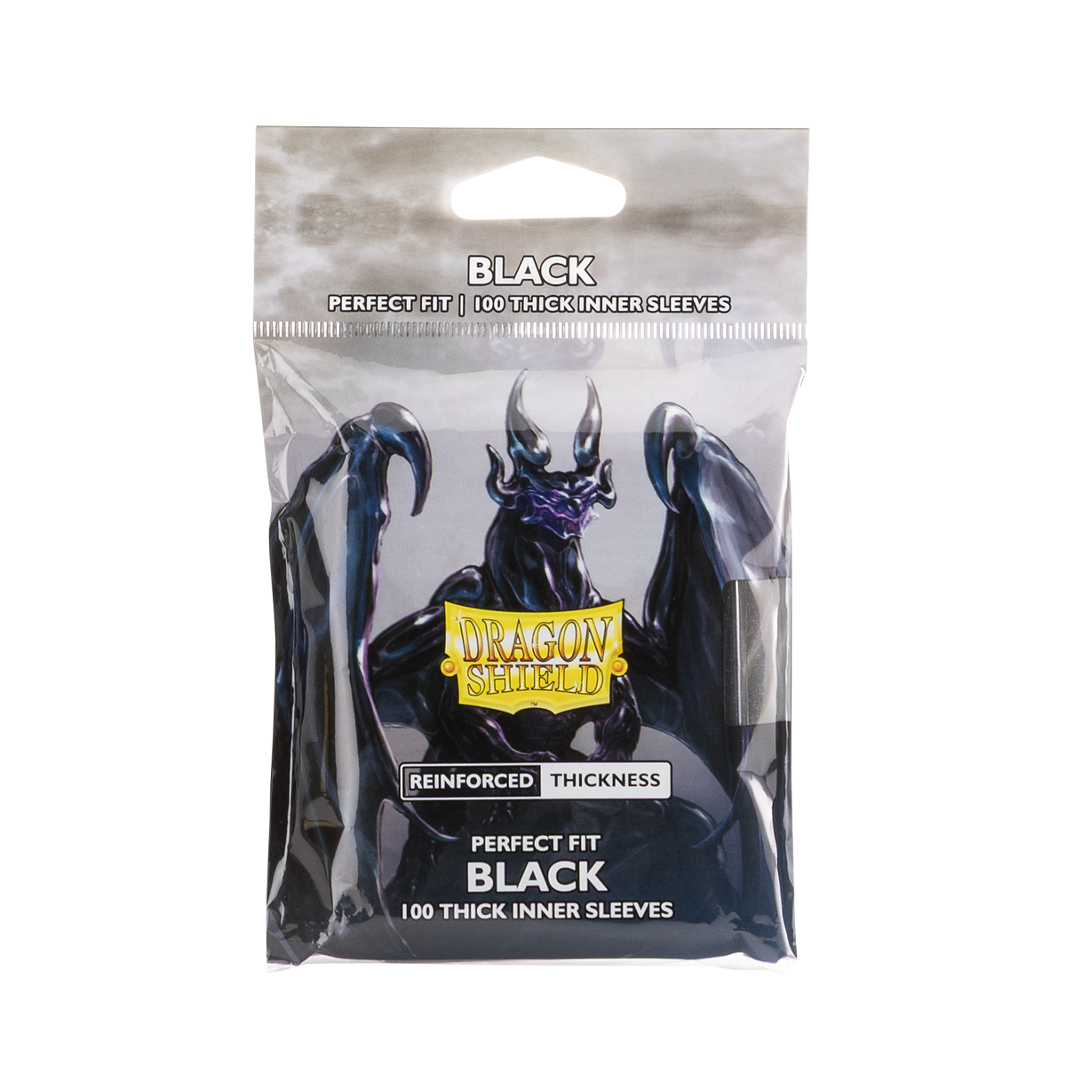 Dragon Shield Perfect Fit Thick Inner Sleeves - Black