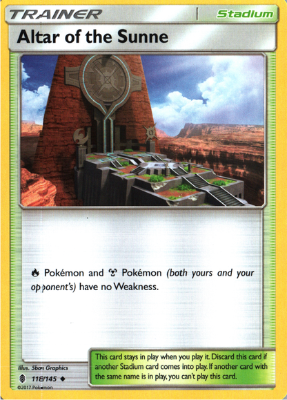 Altar of the Sunne