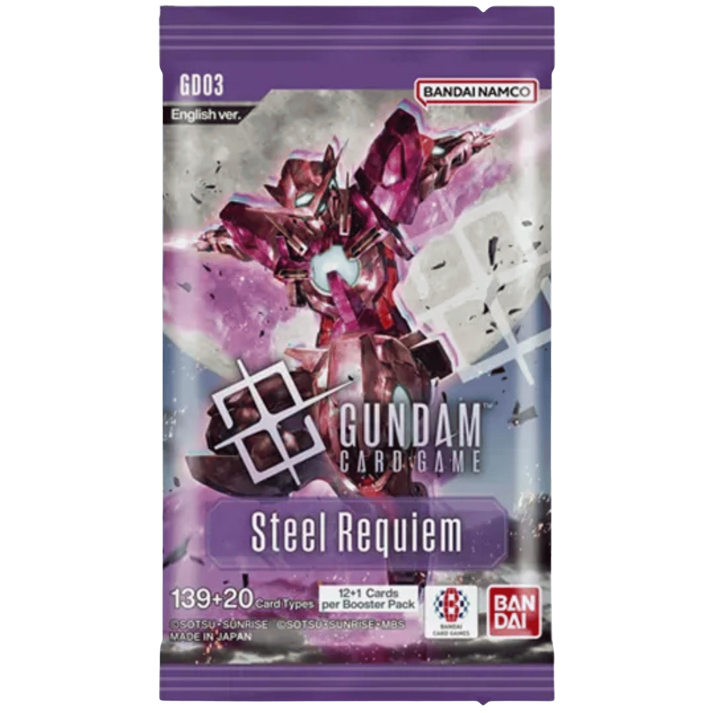 Gundam Card Game: Steel Requiem Booster Pack [GD03]