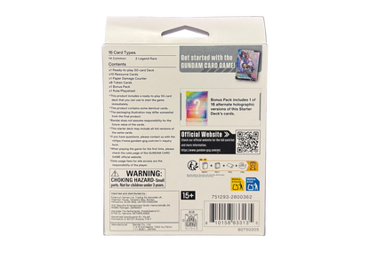 Gundam Card Game Starter Set - Heroic Beginnings [ST01]