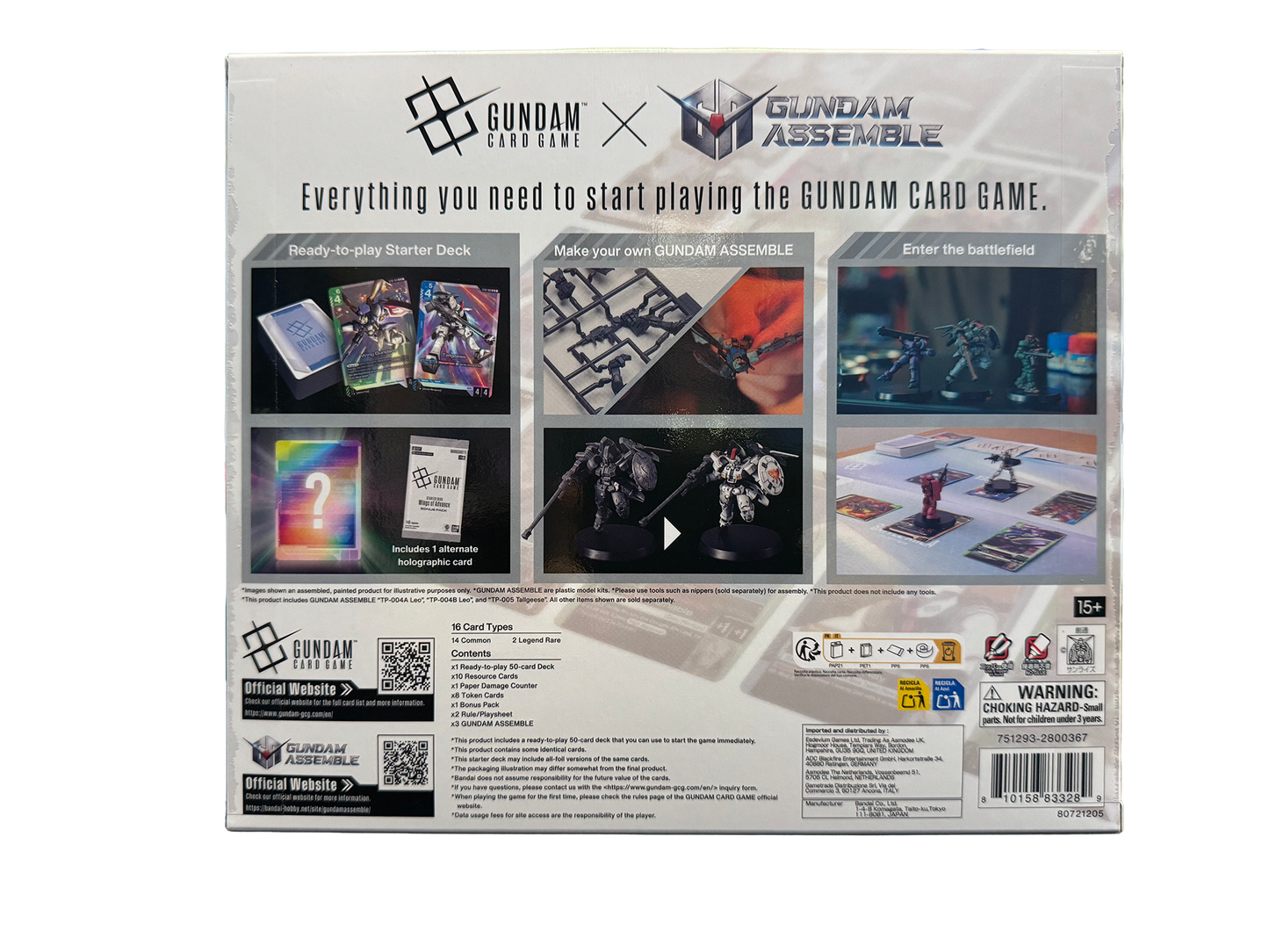 Gundam ASSEMBLE Starter Set - Wings of Advance [ST02A]