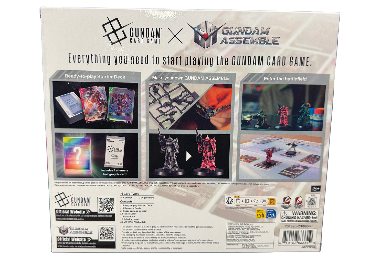 Gundam ASSEMBLE Starter Set - Zeon's Rush [ST03A]