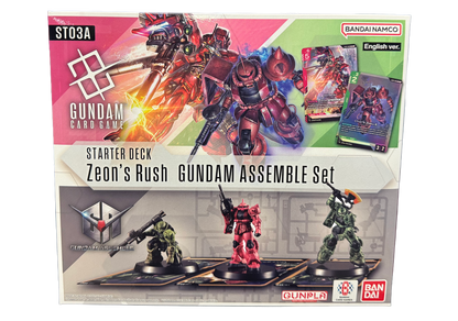 Gundam ASSEMBLE Starter Set - Zeon's Rush [ST03A]