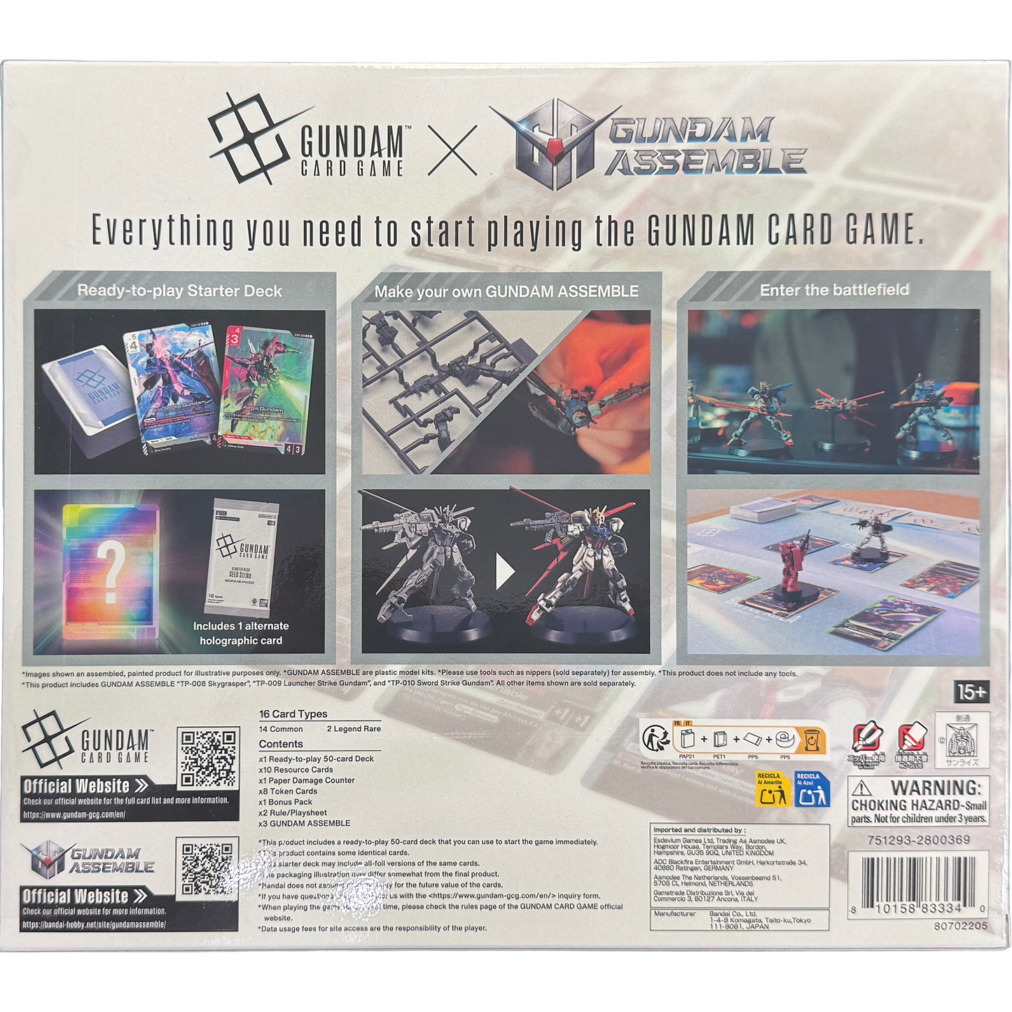 Gundam ASSEMBLE Starter Set - Seed Strike [ST04A]