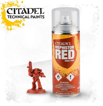 Citadel Colour Mephiston Red spray undercoat can