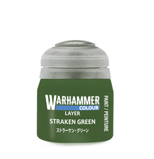 Warhammer Colour Straken Green Layer paint pot
