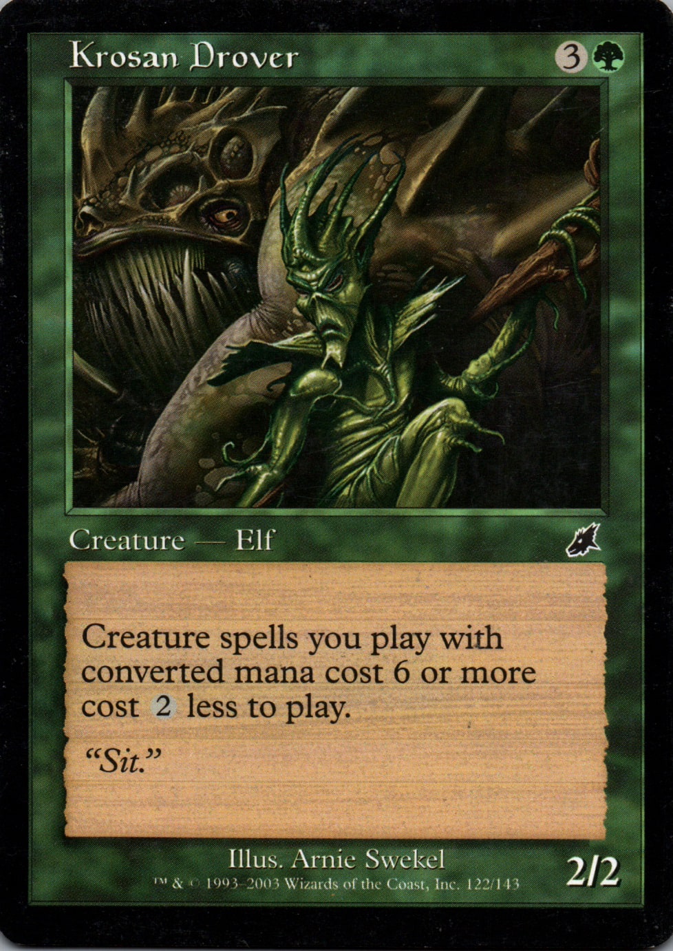 Krosan Drover - Scourge - 122 - Front