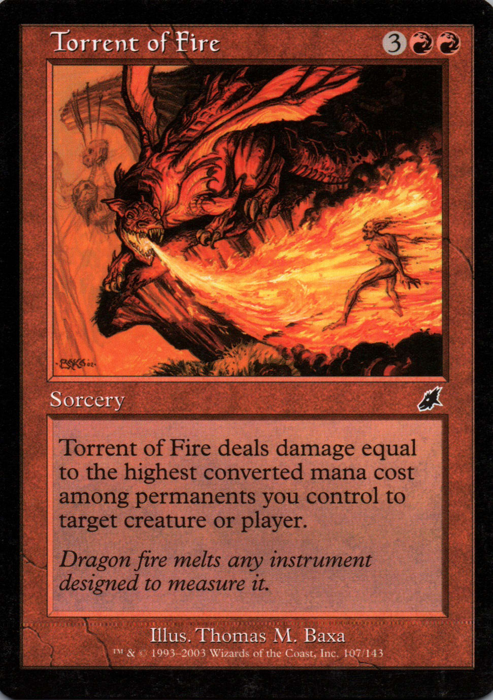 Torrent of Fire - Scourge - 107 - Front