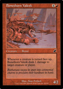 Bonethorn Valesk - Scourge - 82 - Front