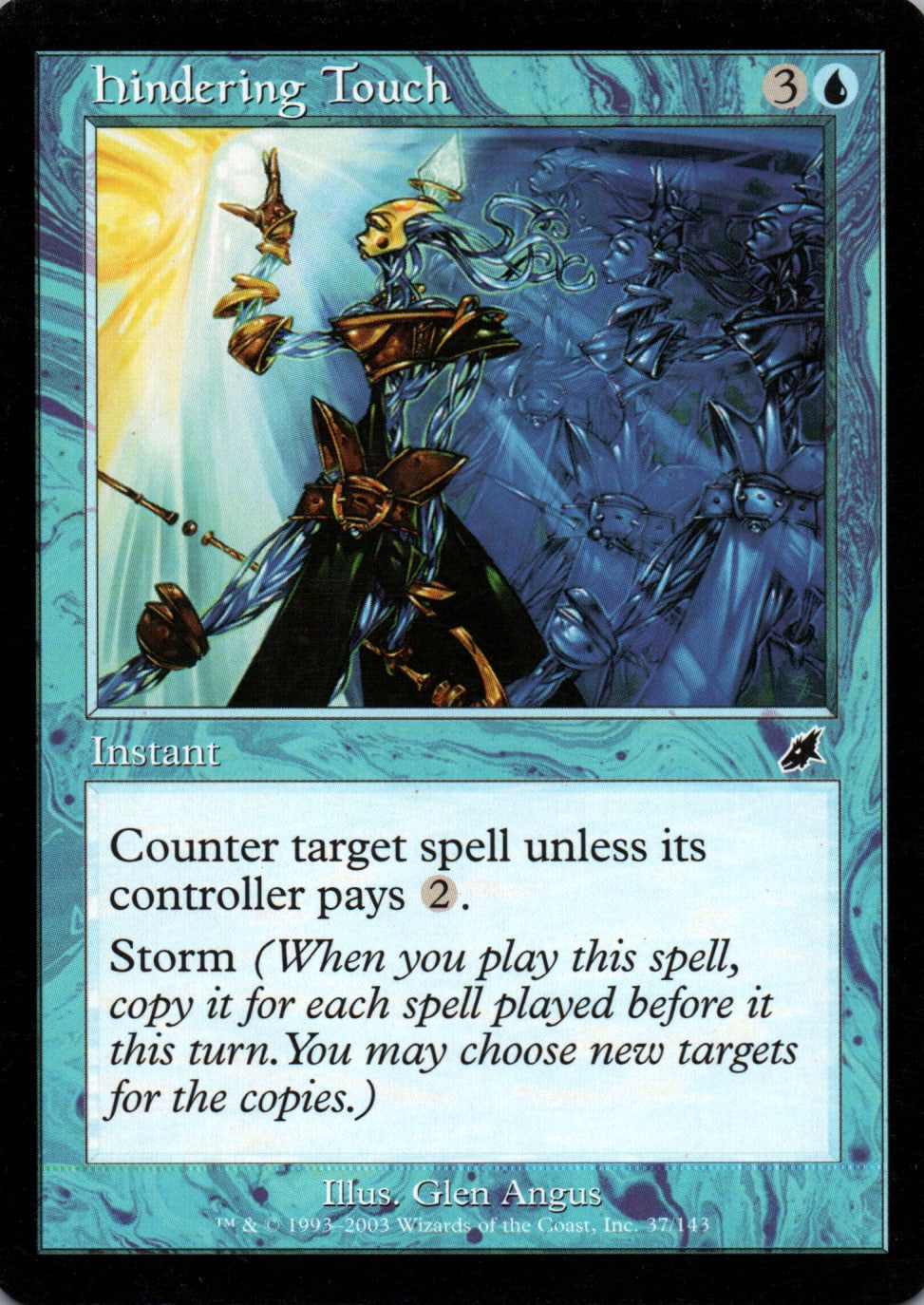 Hindering Touch - Scourge - 37 - Front