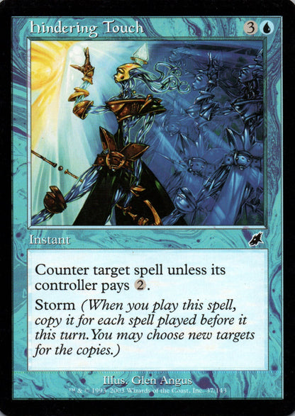 Hindering Touch - Scourge - 37 - Front