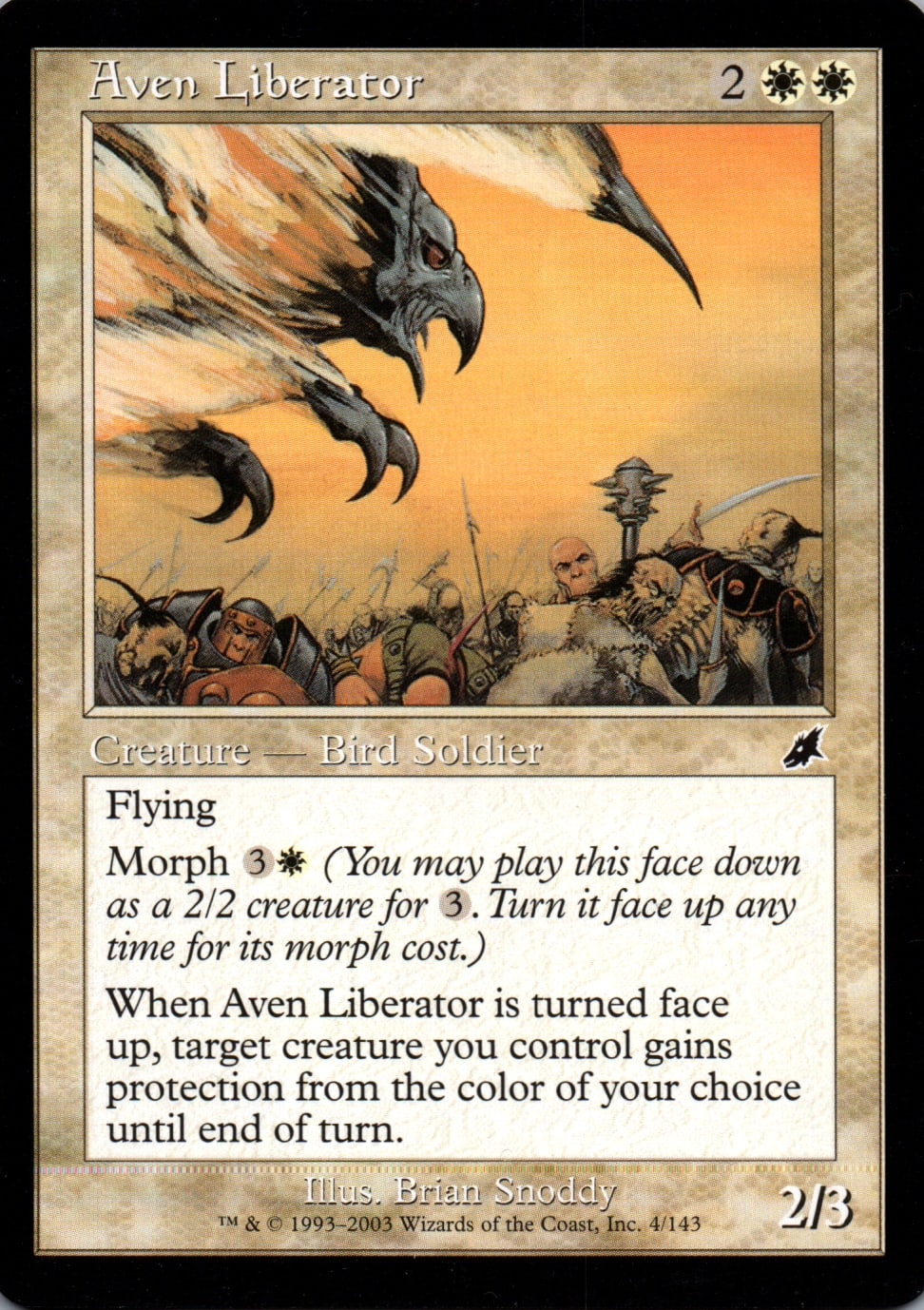 Aven Warhawk - Legions - 4 - Front