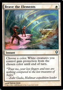 Brave the Elements - Zendikar - 4 - Front