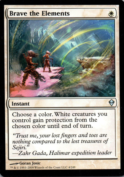 Brave the Elements - Zendikar - 4 - Front