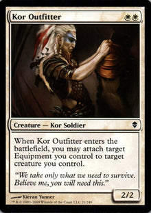Kor Outfitter - Zendikar - 21 - Front