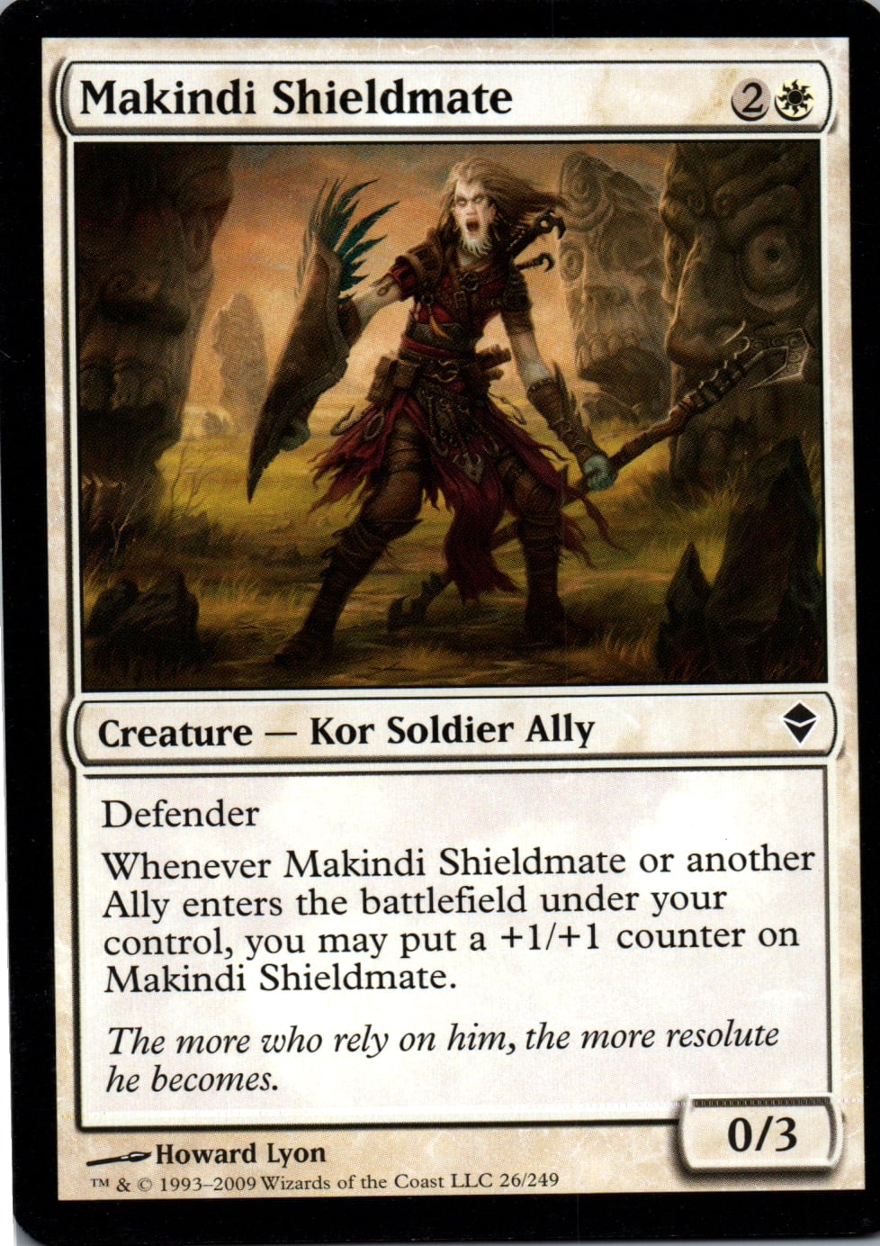 Makindi Shieldmate - Zendikar - 26 - Front