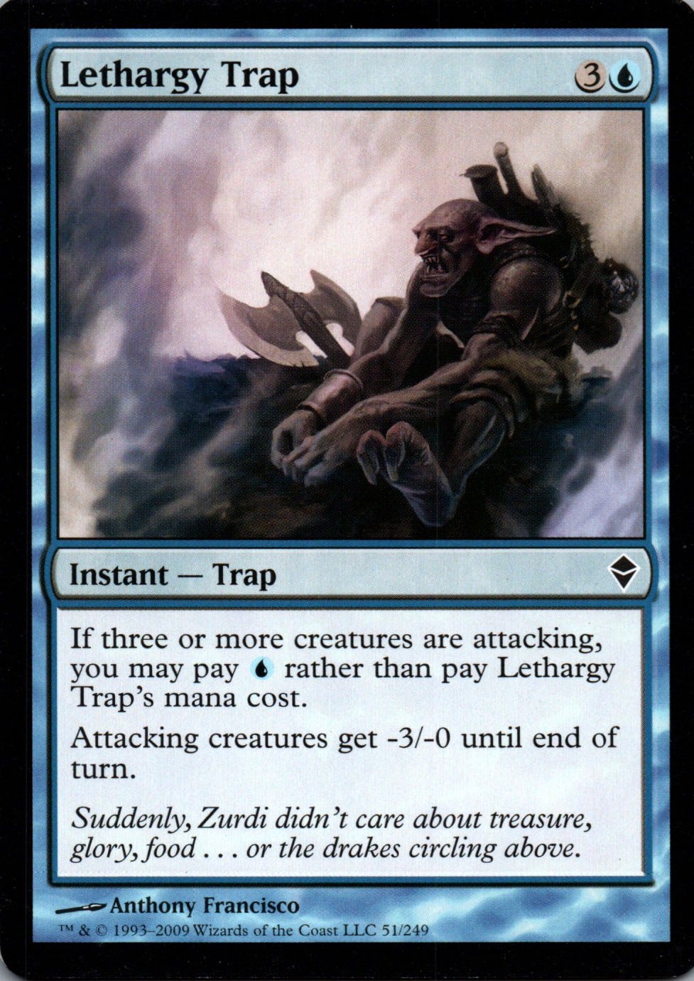 Lethargy Trap - Zendikar - 51 - Front