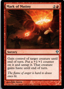 Mark of Mutiny - Zendikar - 137 - Front