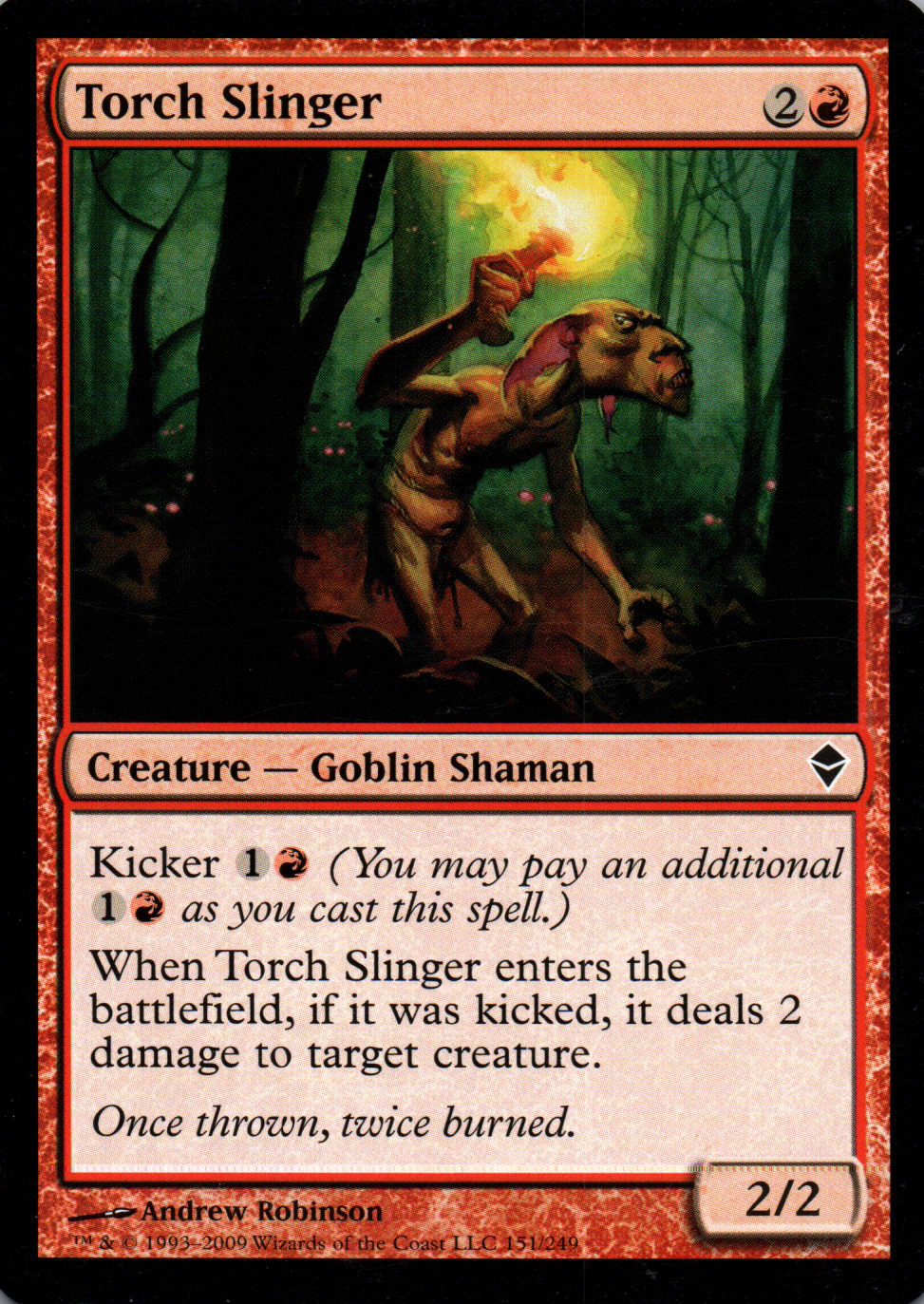 Torch Slinger - Zendikar - 151 - Front