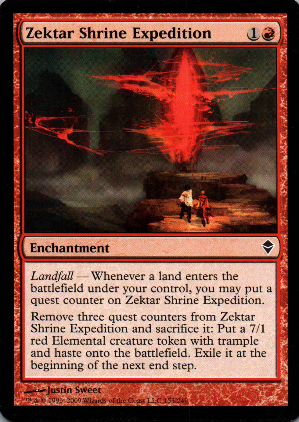 Zektar Shrine Expedition - Zendikar - 155 - Front