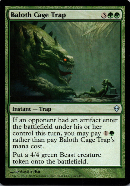 Baloth Cage Trap - Zendikar - 156 - Front
