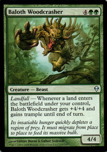 Baloth Woodcrasher - Zendikar - 157 - Front