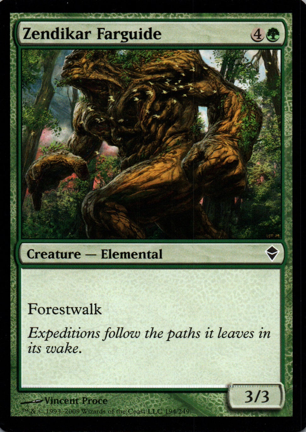 Zendikar Farguide - Zendikar - 194 - Front