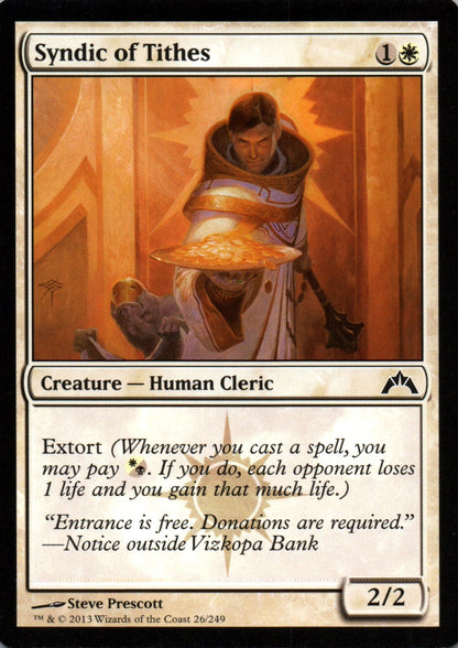 Syndic of Tithes - Gatecrash - 26 - Front