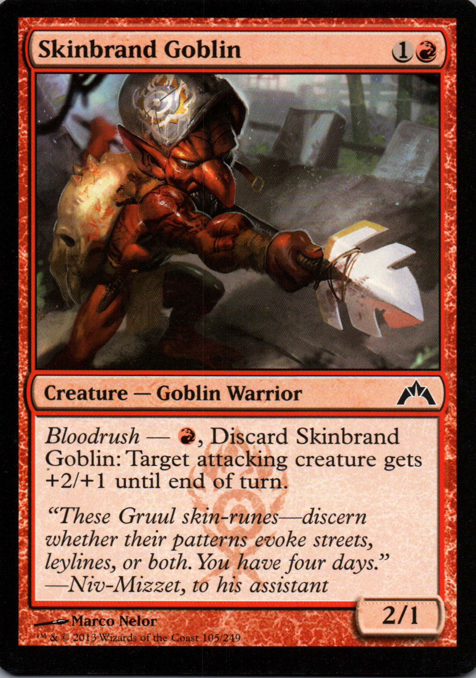 Skinbrand Goblin - Gatecrash - 105 - Front