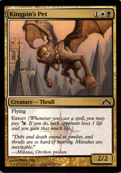 Kingpin's Pet - Gatecrash - 173 - Front