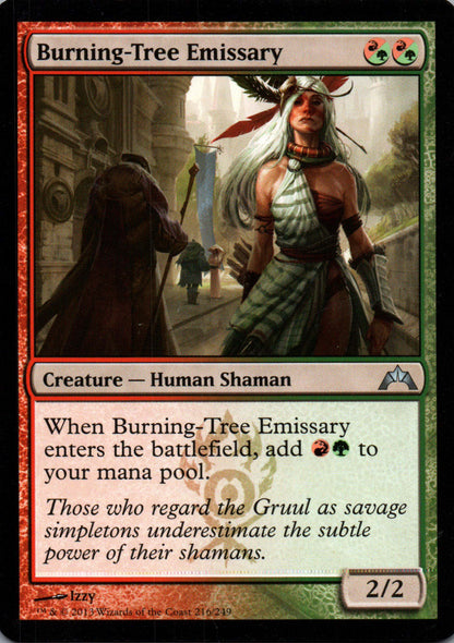 Burning-Tree Emissary - Gatecrash - 216 - Front
